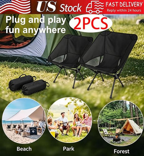2pack collapsible camp - collapsible, chairs